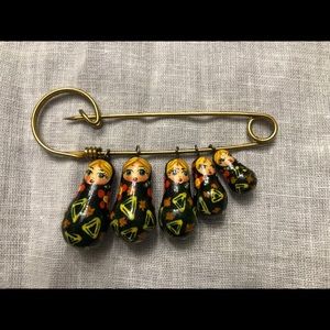 Russian matryoshka pin